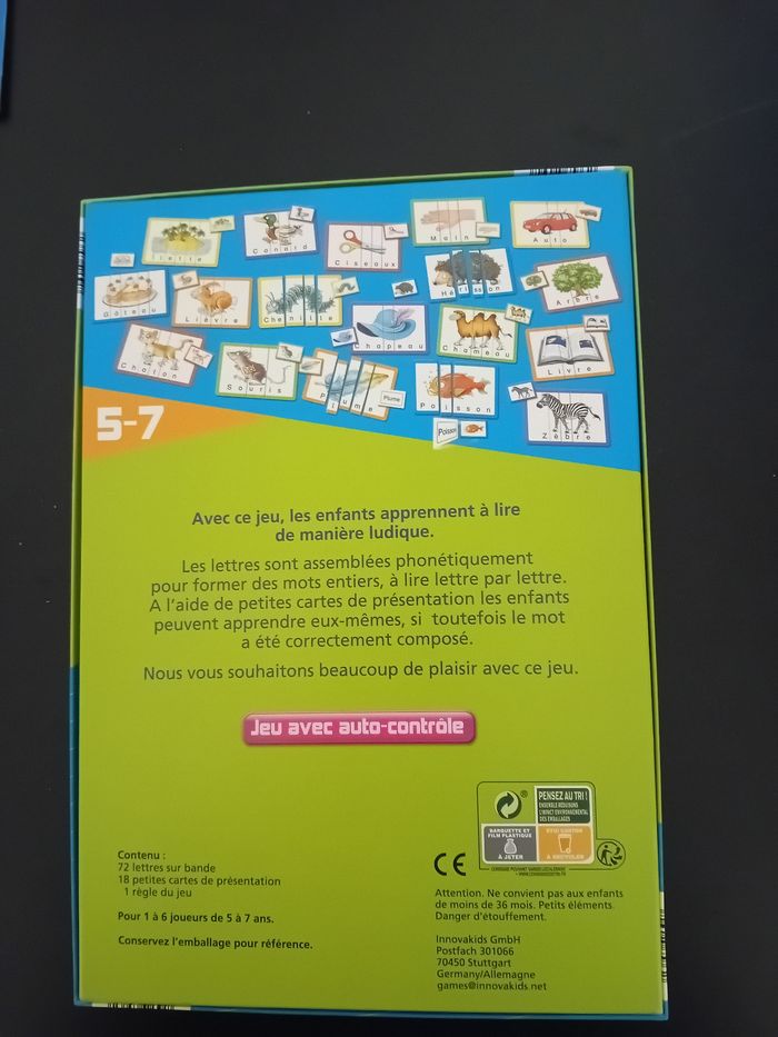 Jeu lecture - photo numéro 2