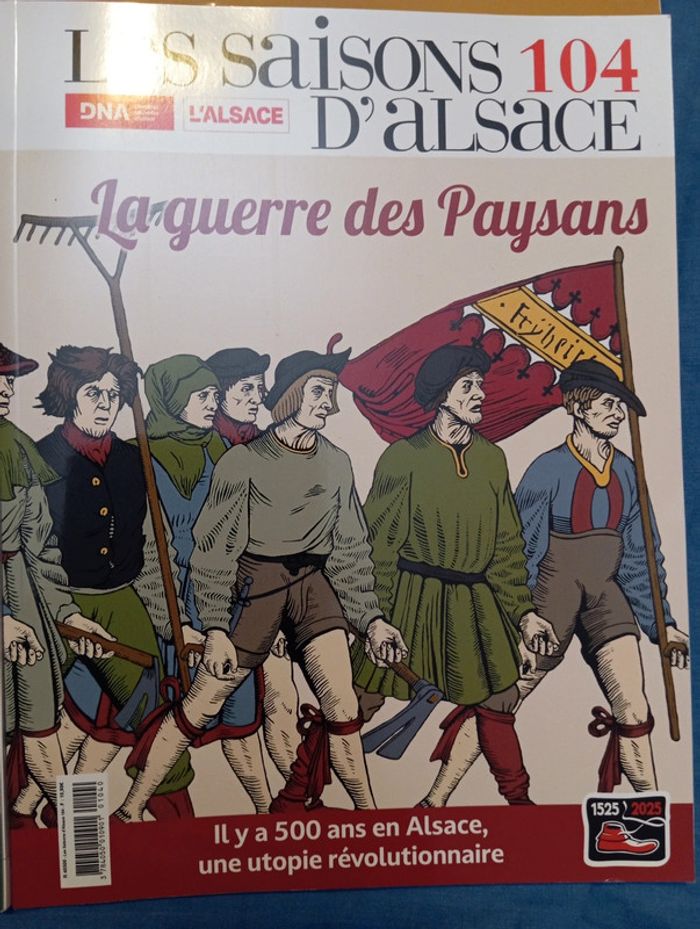 4 magazines histoire comme Neuf Les saisons d Alsace 101/102/103/104 - photo numéro 3