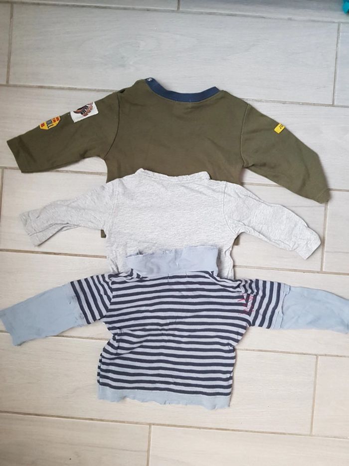 Lots hauts chaud manches longues 6mois - photo numéro 2