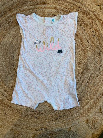 Pyjama court, short fille 18 mois TEX