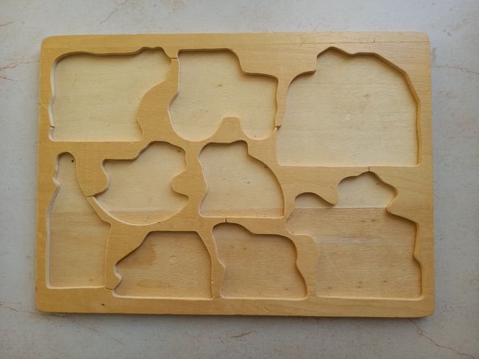 Puzzle en bois pour enfants - photo numéro 3