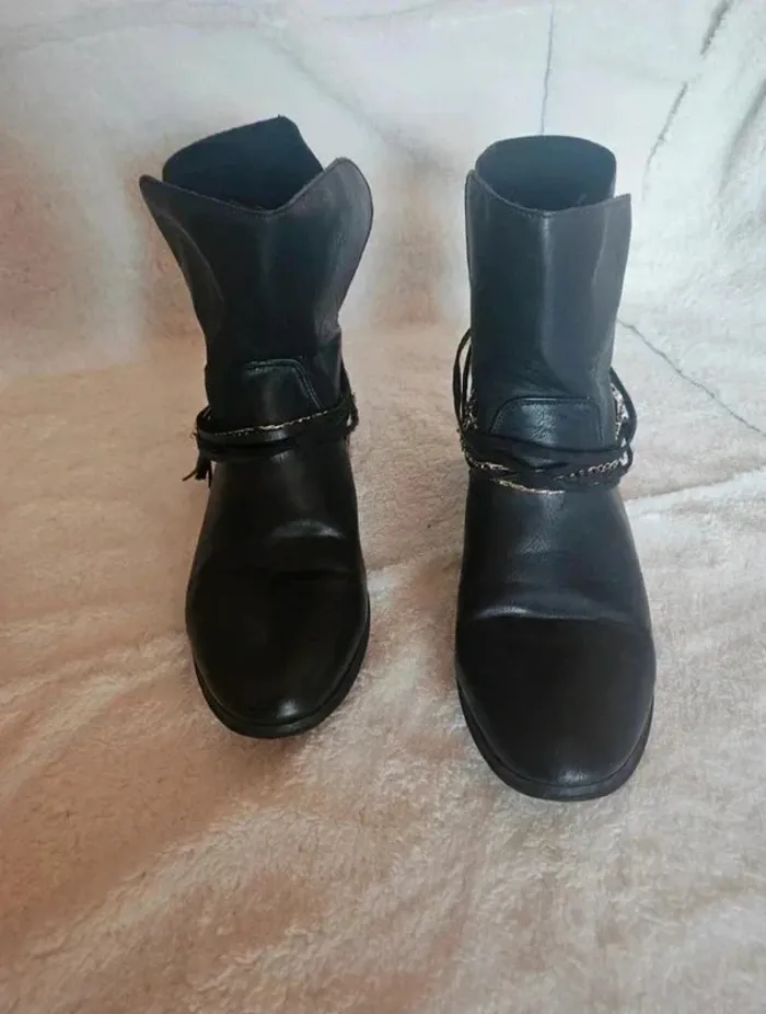 Bottines noires - Inspee - photo numéro 7