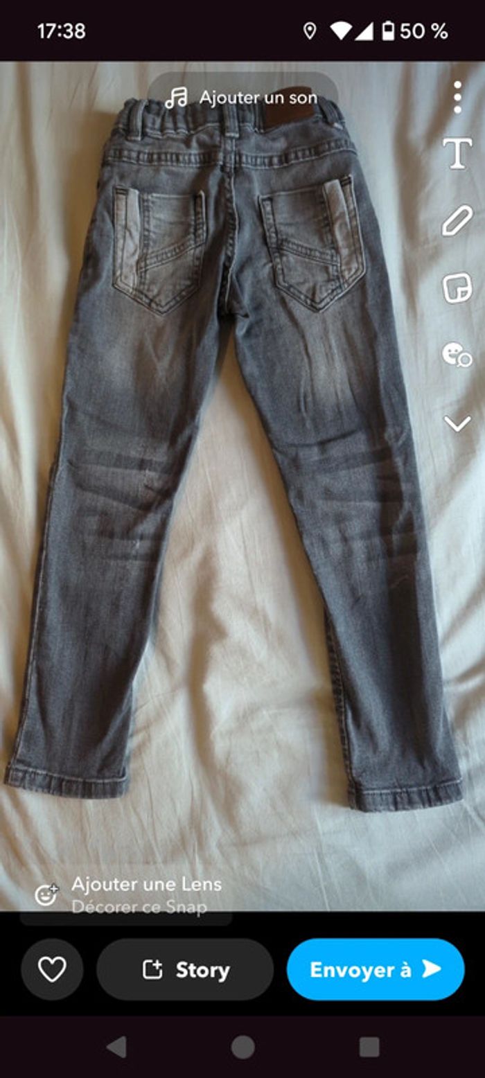 Djean slim gris - photo numéro 3