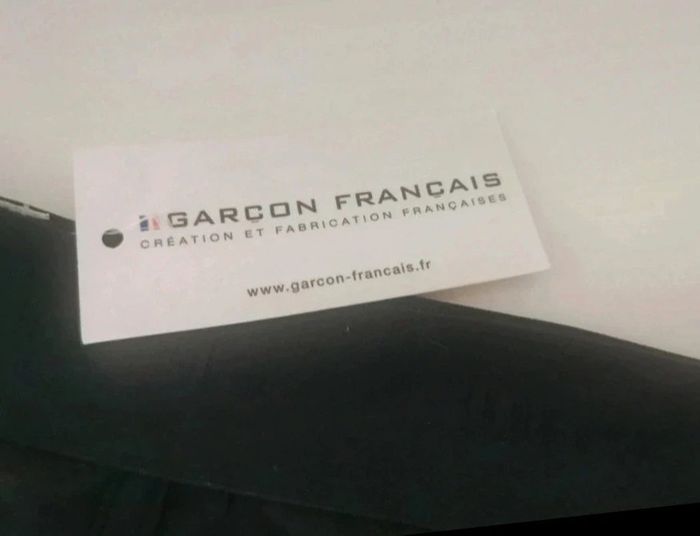 Boxer long marque Garçon Français couleur noir taille XXXL - photo numéro 3