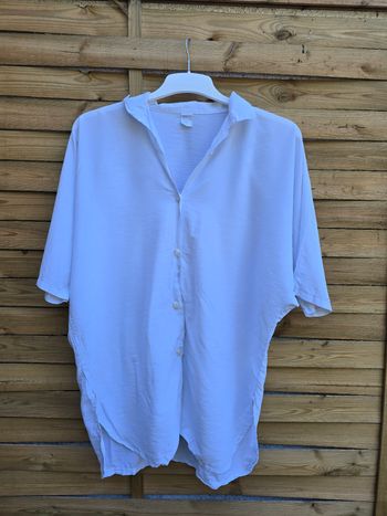 Blouse Manches chauve-souris 🍒fabriqué en France Vintage🍒taille unique voir mesures descriptif