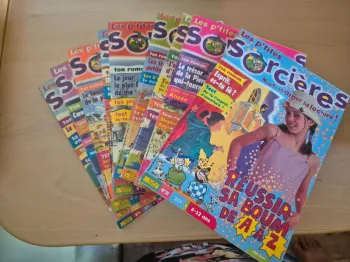 Lot de magazines les petites sorcières