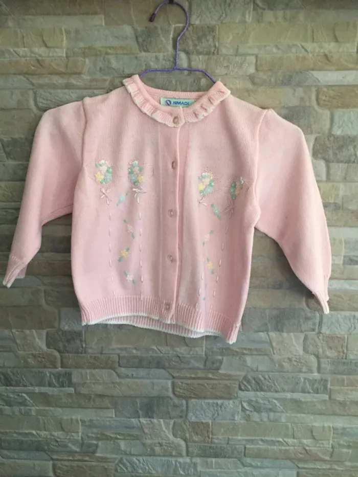 Gilet rose Kimadi 23M - photo numéro 1