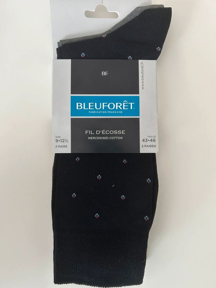 Lot de 2 chaussettes Bleuforet NEUF 43-46