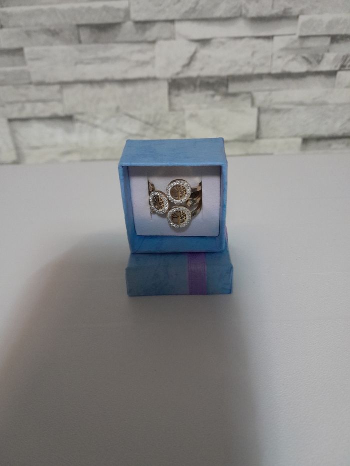 Bague arbre de vie en acier inoxydable - photo numéro 2