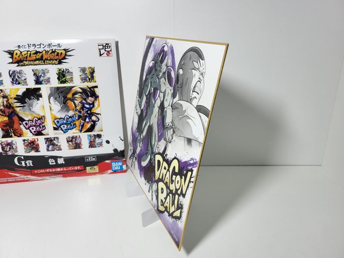 Dragon Ball Legend Ichiban Kuji G Shikishi Freezer 20X20Cm - photo numéro 4