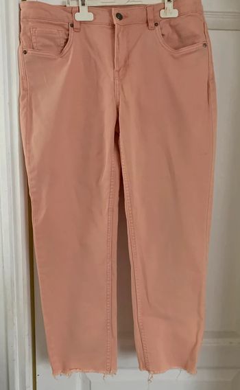 Jean femme Promod T42 rose (242)