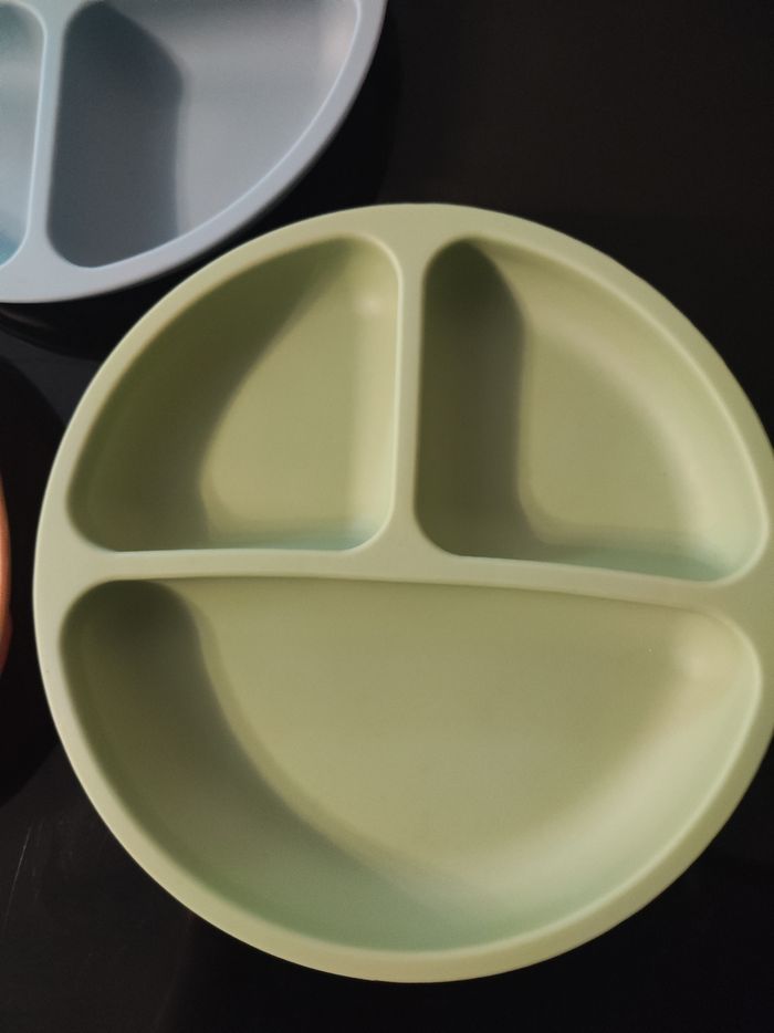 3 assiettes ventouses beaba - photo numéro 3