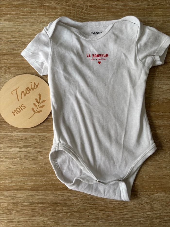 3 bodies manches courtes - photo numéro 2