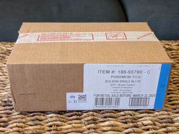 Case 36 Boosters Pokémon Forces Temporelles Ev05 Fr