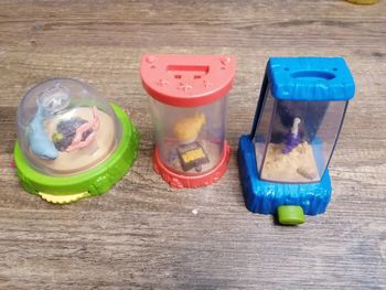 Lot de 3 aquariums Happy Meal