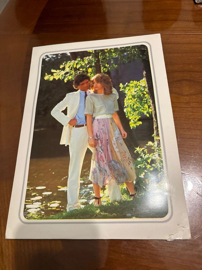 Papier à lettre couple