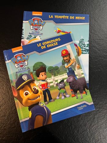 📚 Lot de 2 livres La Pat’ Patrouille – Bon état