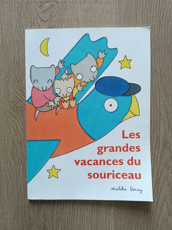 Livre les grandes vacances du souriceau école des loisirs
