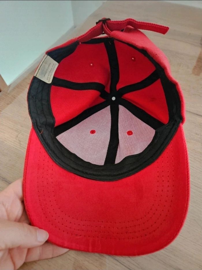 Casquette rouge homme ou femme t.u - photo numéro 2