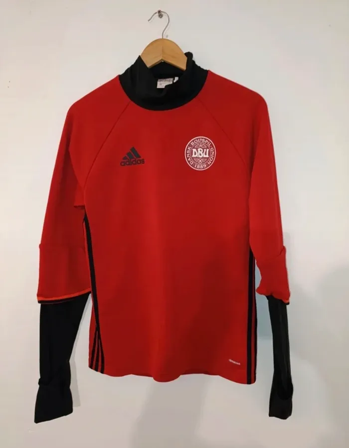 Maillot Adidas Danemark DBU sweat d'entraînement