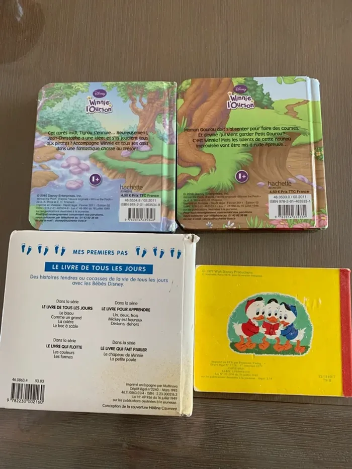 Lot livre bébé Disney - photo numéro 3