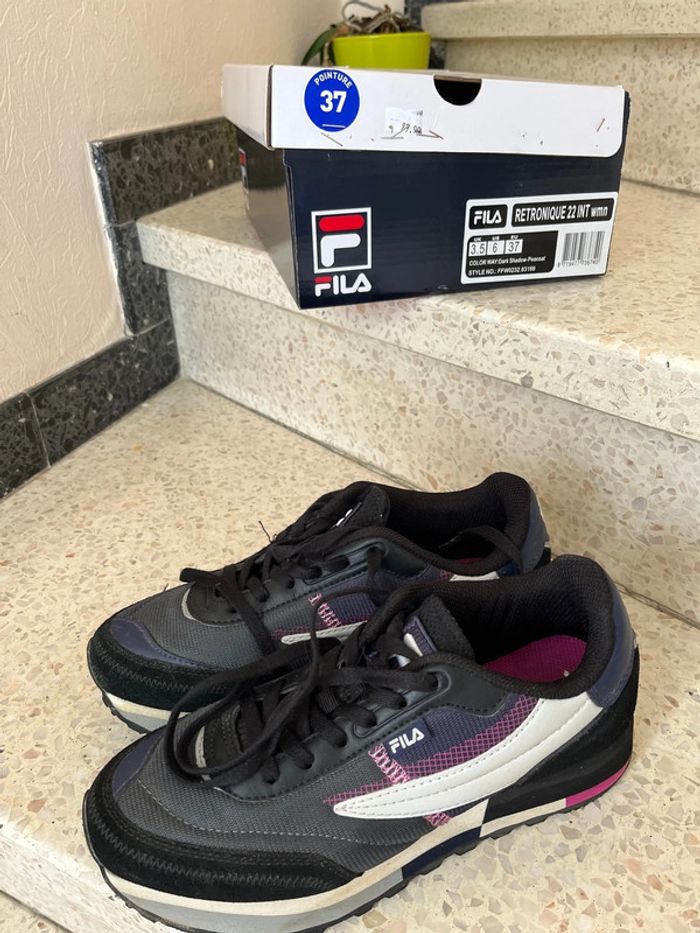Baskets fille Fila 37
