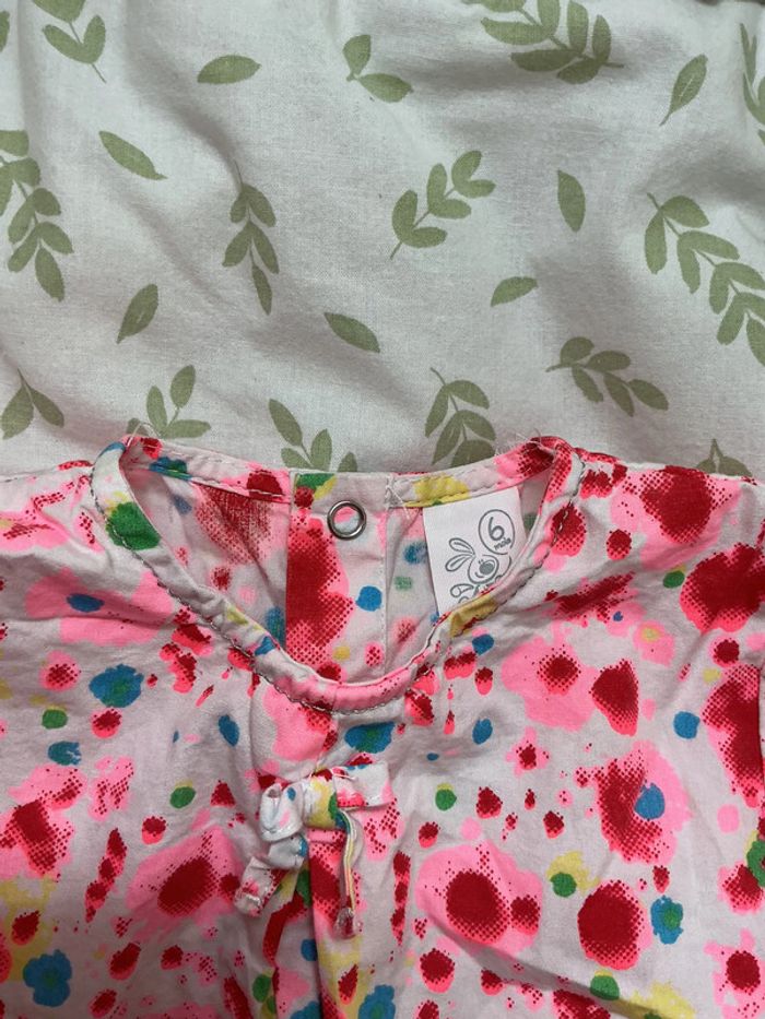 blouse manches longues multicolore u tout petits 6 mois - photo numéro 6