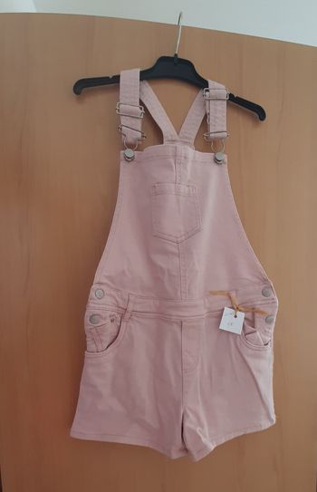 Combishort rose poudré  - 12 ans