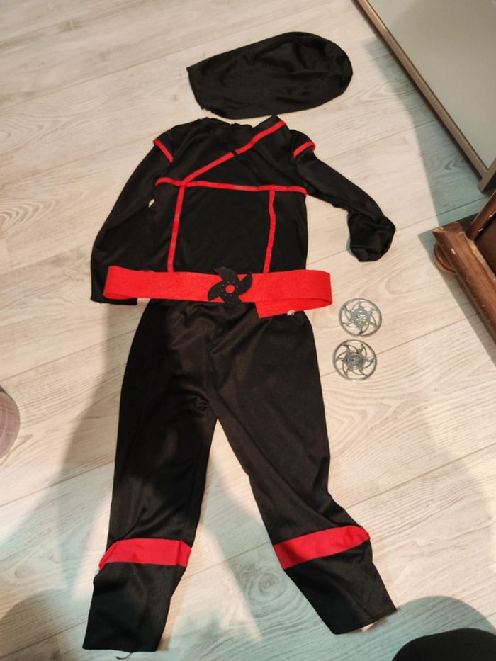 Déguisement ninja 3/4 ans