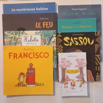 Lot de 8 livres L'école des loisirs