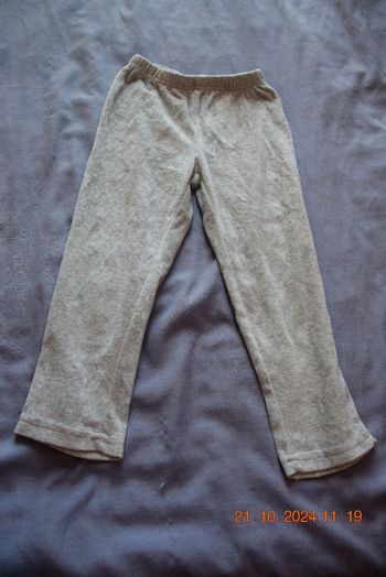 Pantalon pyjama fille 5 ans gris