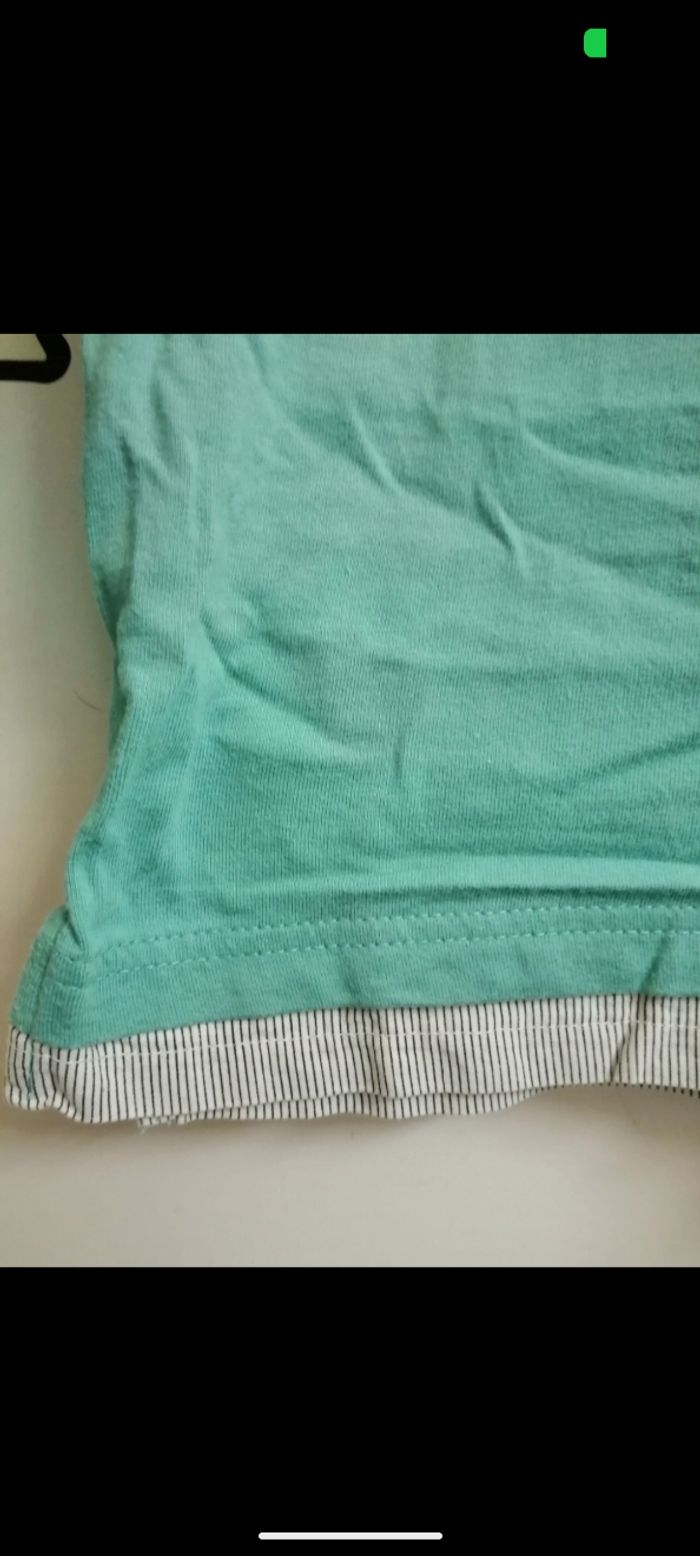Beau Polo NKY bleu turquoise. Taille 8 ans - photo numéro 3