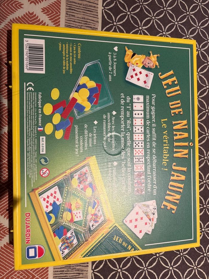 jeu de nain jaune - photo numéro 2