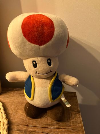 Peluche Tod super Mario 