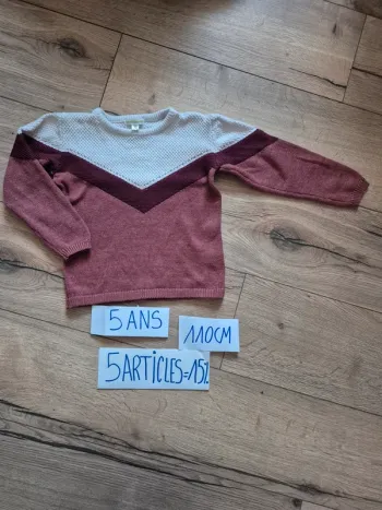 Pull Vertbaudet – 5 ans – 110 cm