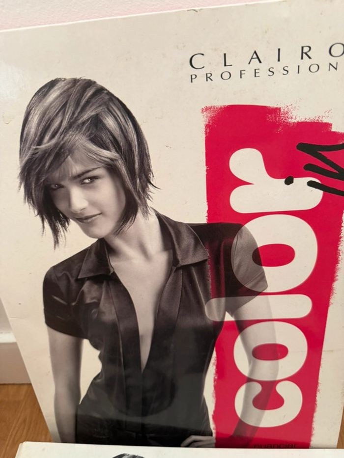 Lot de 2 Nuanciers Professionnels Clairol - Parfait pour Salon de Coiffure ou Étudiant(e) - photo numéro 3