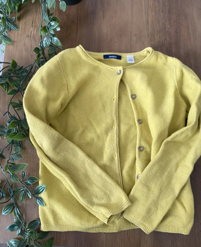 Gilet vert okaidi 5 ans