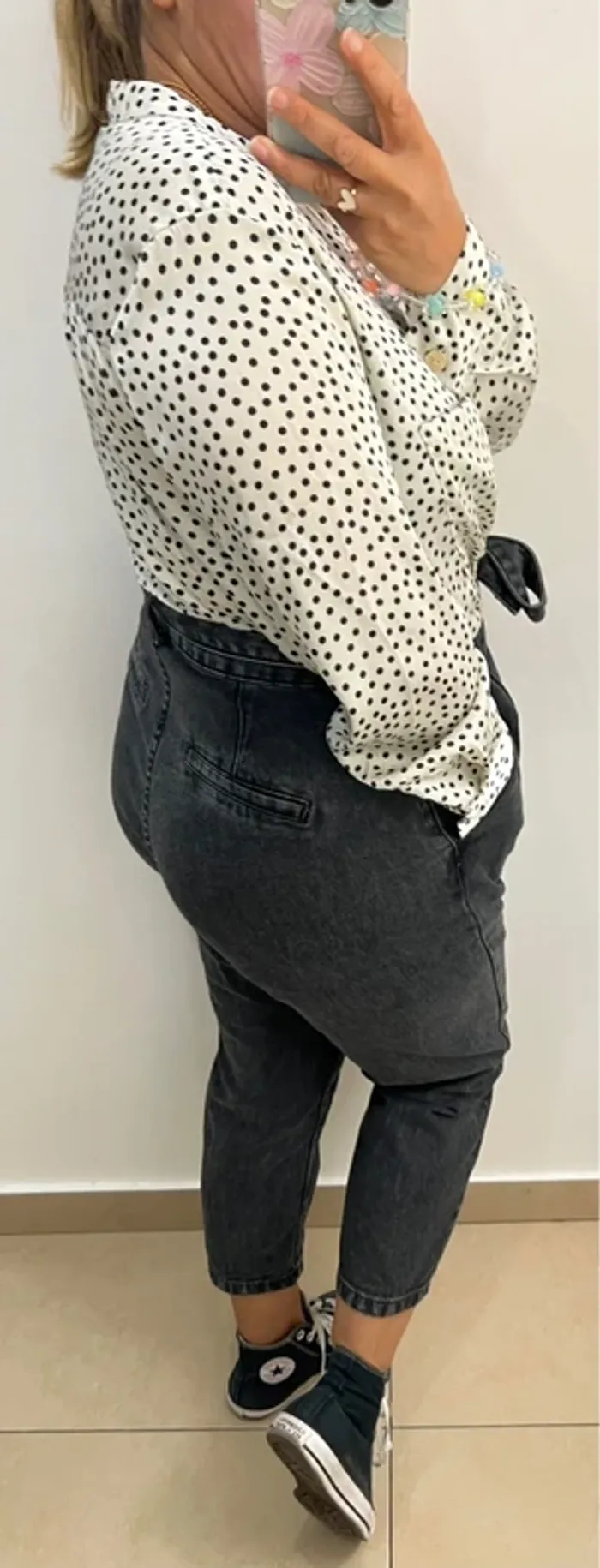 Chemise à pois Zara - photo numéro 5