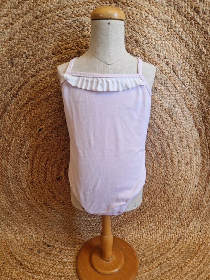 Jolie maillot de bain une pièces rose fille jacadi 4 ans - photo numéro 2