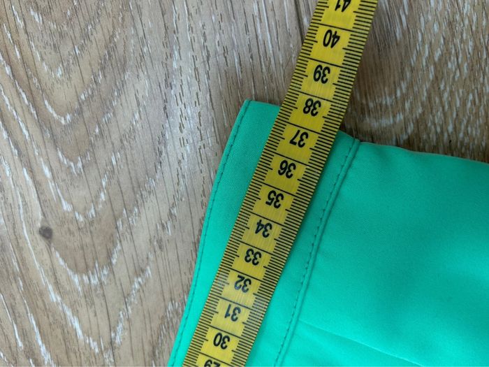 Ensemble tailleur veste et jupe année 70 80 taille 42 vert - faust bel air - photo numéro 11