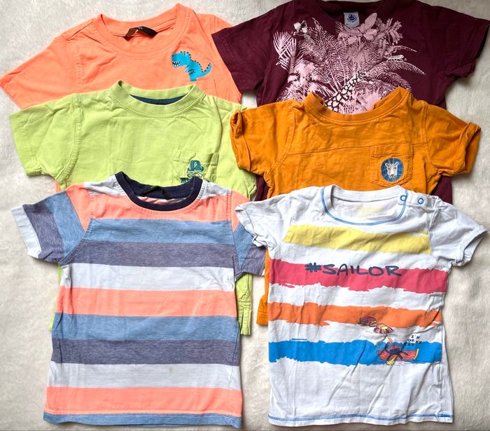 Lot de 22 vêtements enfant été 36 mois 3 ans garçon - photo numéro 3