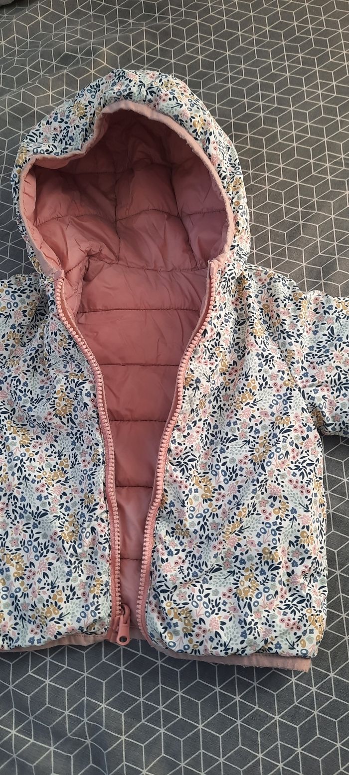 Blouson réversible 12 mois fille