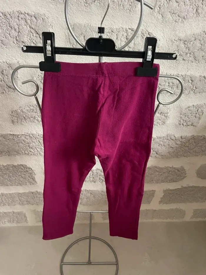Leegings pantalon fille 6 ans kiabi colori fushia - photo numéro 2