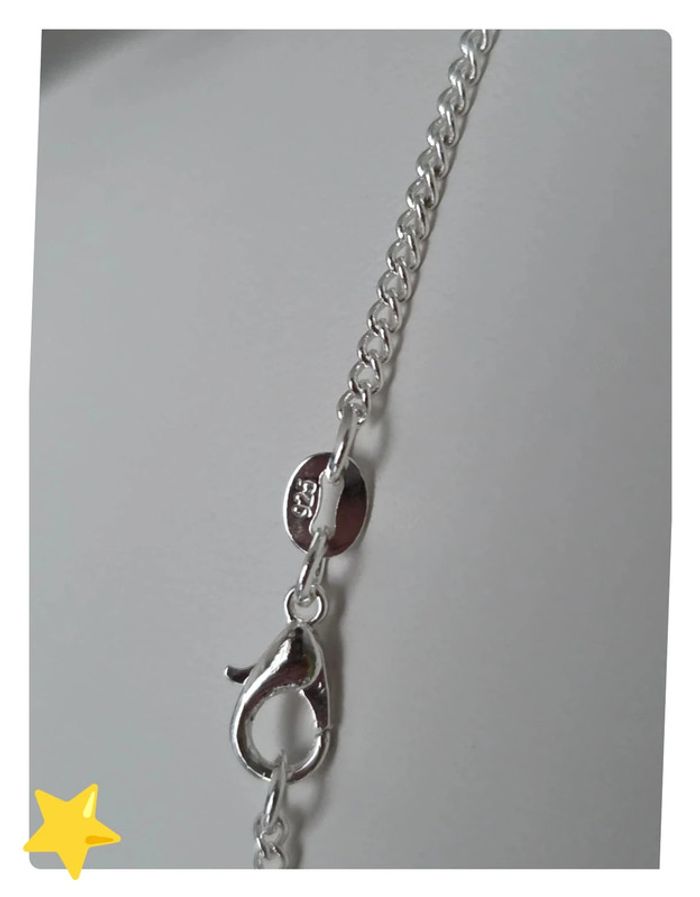 Collier maille gourmette 2mm 40cm - photo numéro 8