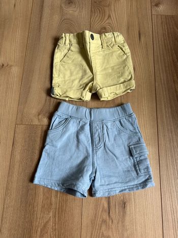 Lot de 2 shorts 6 mois
