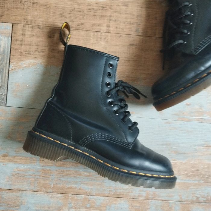 1460 Dr.martens bottines en cuir noir taille 37 🖤 - photo numéro 2