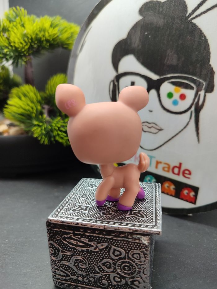 Lps01254 Littlest Petshop Pet Shop LPS Authentique Hasbro Deer Biche Faon 1677 - photo numéro 2