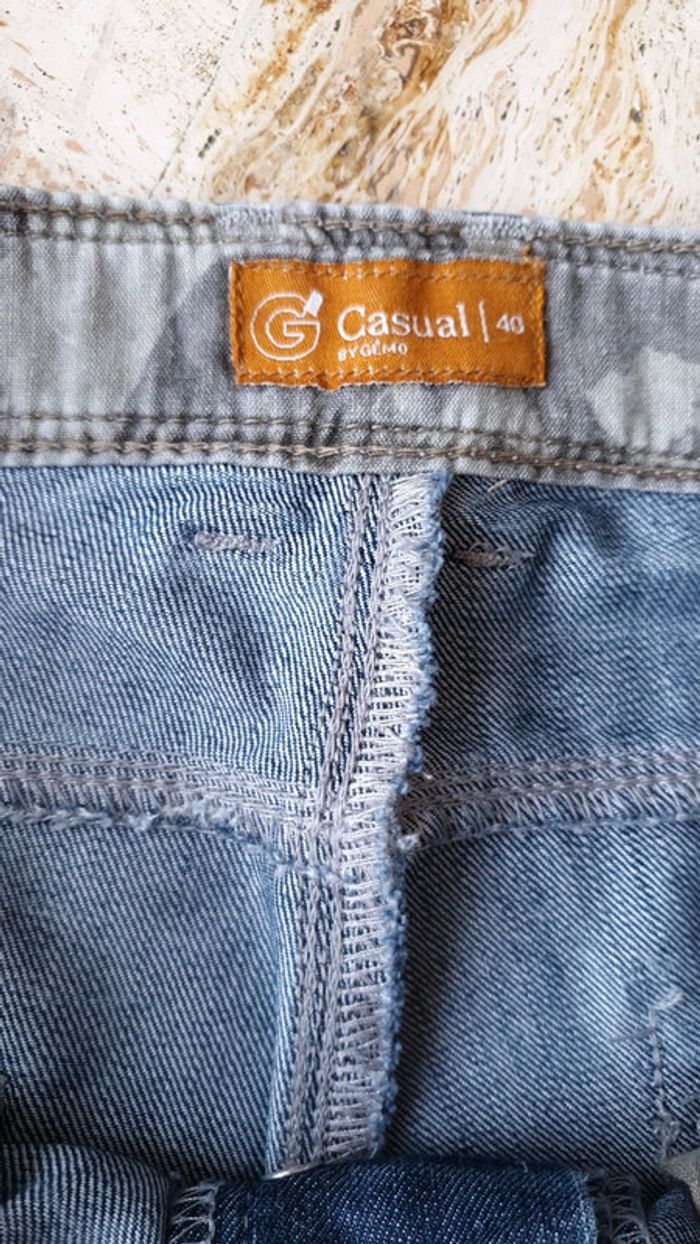 Jean homme casual 40 bleu - photo numéro 5