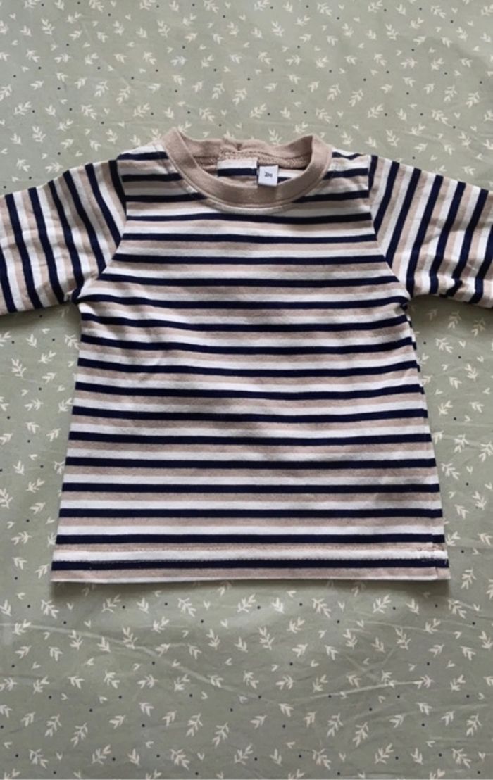 Lot de 5 tee-shirt manches longues 3 mois - photo numéro 5