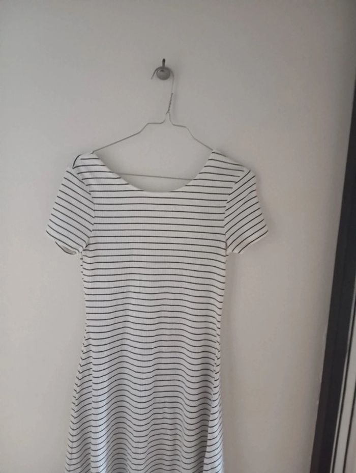 Robe danseuse style marinière taille S - photo numéro 2